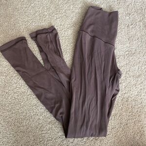 Aerie Women's High-Waisted Brown Leggings